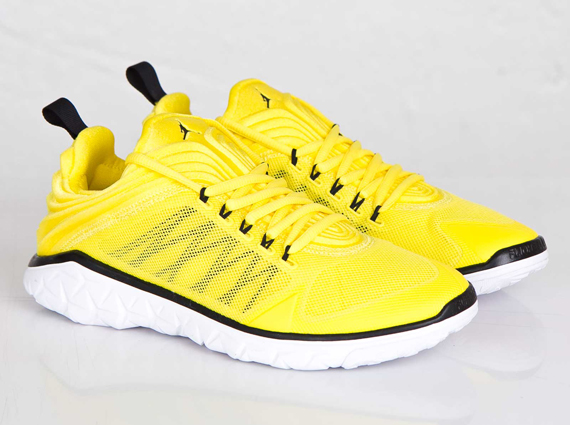 Jordan Flight Flex Trainer Vibrant Yellow Black White