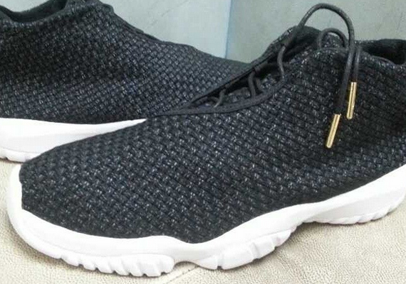 Jordan Future - Black - White Sole