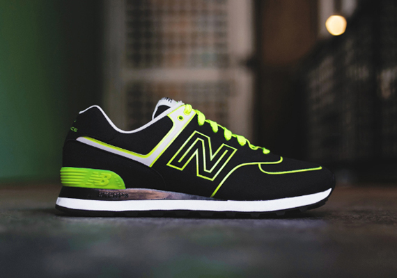 New Balance 574 Sonic Neon 9