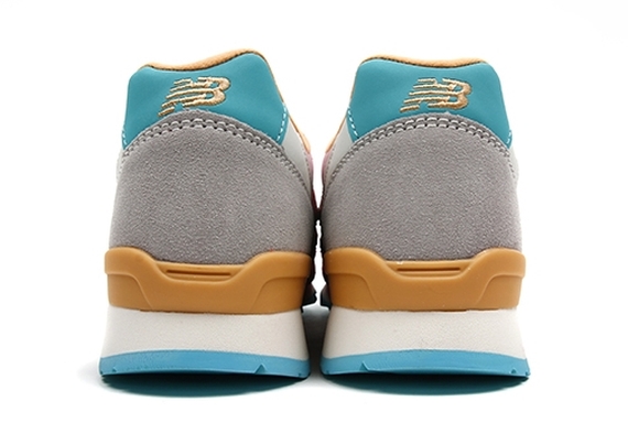 New Balance 996 Womens Pink Teal Gold 04