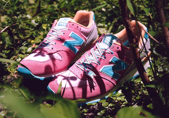 New Balance 996 Womens Pink Teal Gold