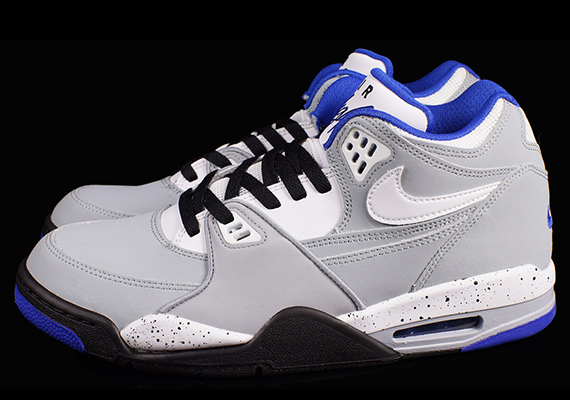 Nike Air Flight '89 - Magnet Grey - Blue - White