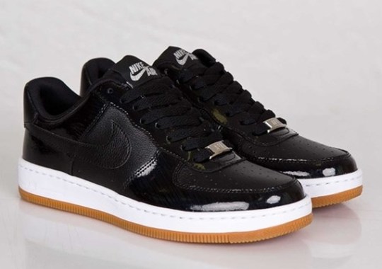 Nike Women’s Air Force 1 Ultra Low – Black – Gum