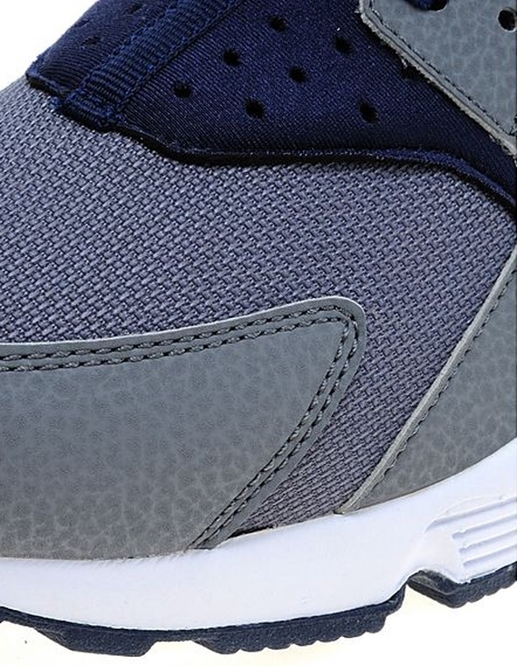 Nike Air Huarache Cool Grey Midnight Navy 03