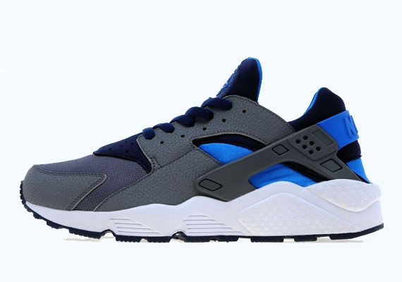 Nike Air Huarache Cool Grey Midnight Navy