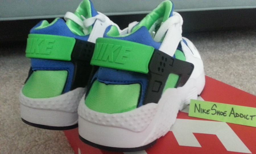Nike Air Huarache Gs Scream Green 01