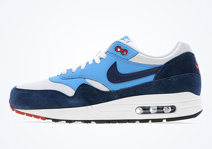 Nike Air Max 1 – White – Photo Blue – Navy – Available