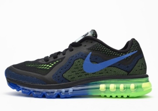 Nike Air Max 2014 – Black – Photo Blue – Electric Green