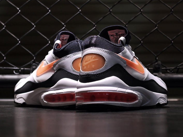 Nike Air Max 93 White Black Hyper Crimson 01