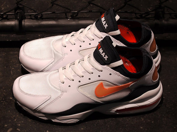 Nike Air Max 93 White Black Hyper Crimson