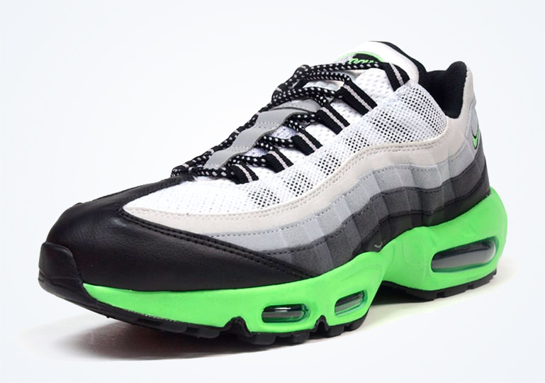 Nike Air Max 95 – Black – Poison Green – Dark Grey