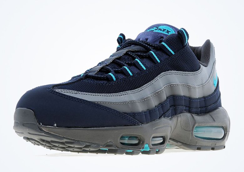 Nike Air Max 95 – Grey – Navy – Teal