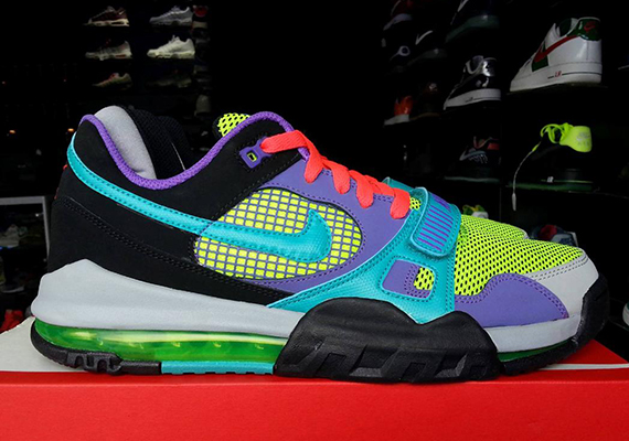 Nike Air Max 360 Trainer 2 - Volt - Turbo Green - Purple Venom