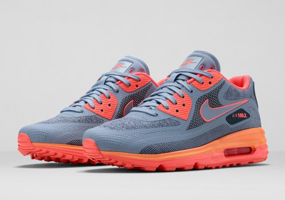 Nike Air Max Lunar90 - Bright Mango - Dark Magnet Grey