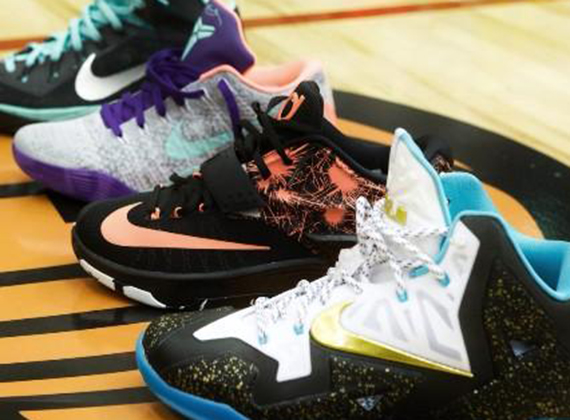 A Look at the Nike EYB “Peach Jam Championship” Sneakers