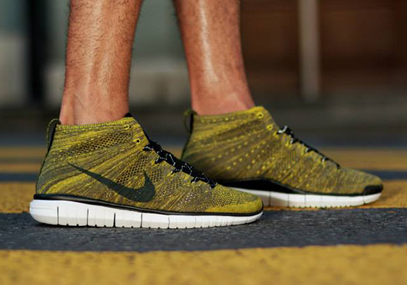 Nike Free Flyknit Chukka “Tarp Green”