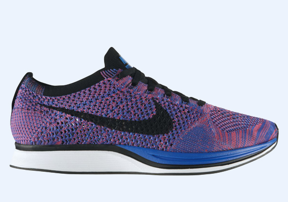 Nike Flyknit Racer - Game Royal - Pink Flash