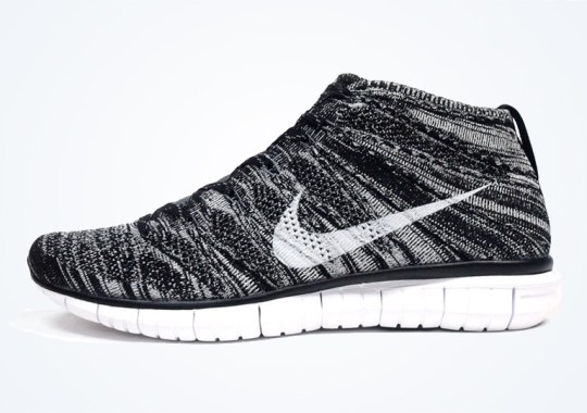 Nike Free Flyknit Chukka – Black – Grey – White