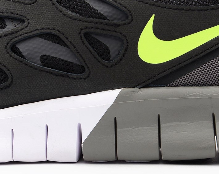 Nike Free Run 2 Black Medium Ash Volt 03
