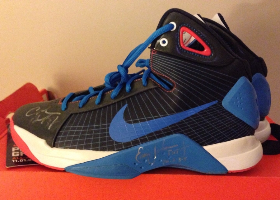 Nike Hyperdunk Supreme "NBA on TNT" - Autographed Pair on eBay