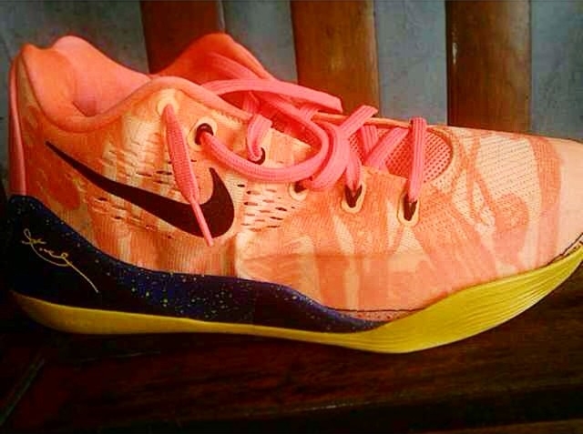 Nike Kobe 9 EM - Bright Mango - Black - Yellow