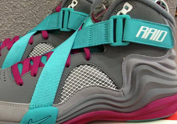 Nike Lunar Raid Grey Aqua Fuschia