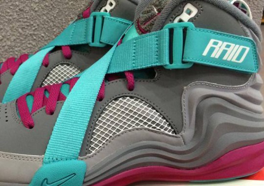 Nike Lunar Raid – Grey – Aqua – Fuschia