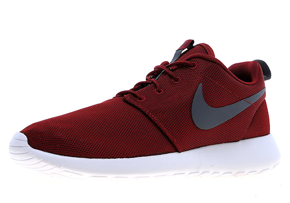 Nike Roshe Run – Team Red – Black