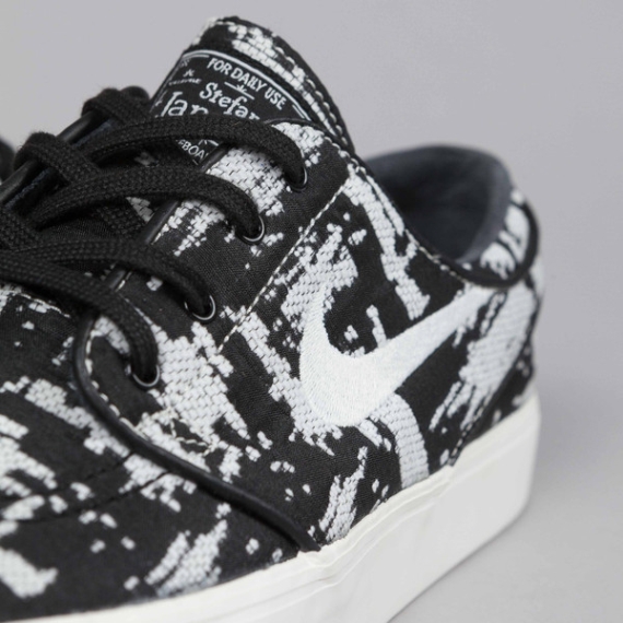 Nike Sb Stefan Janoski Prm Black Ivory 01