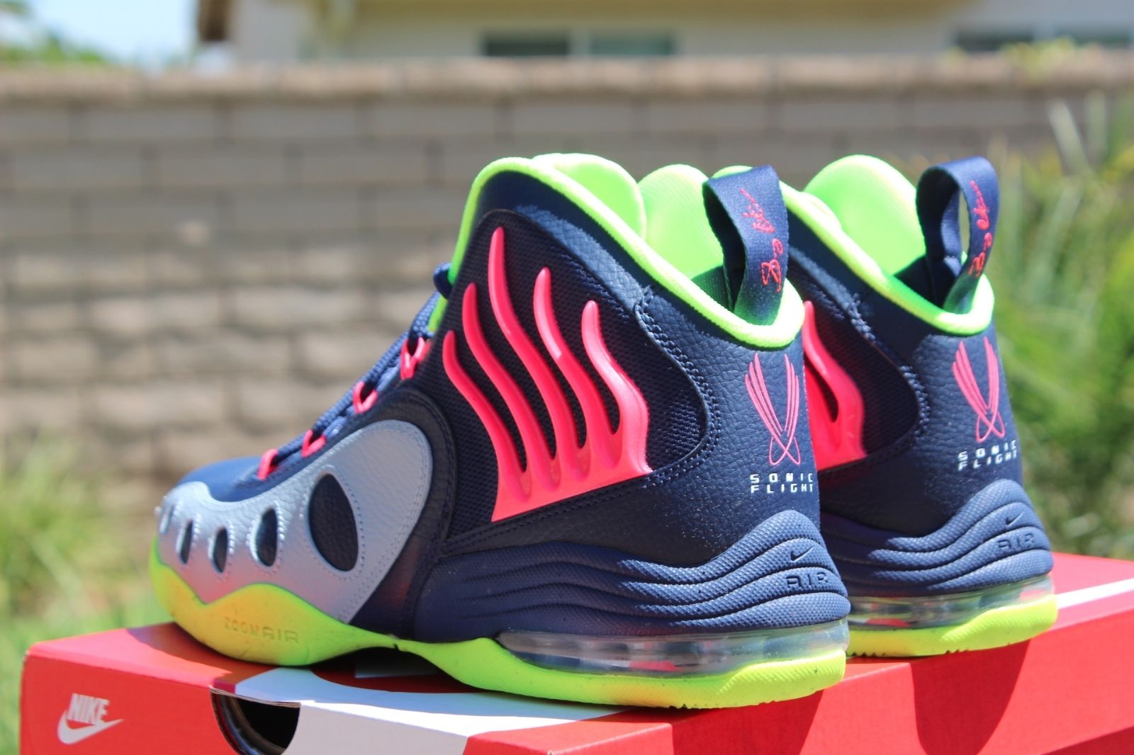 Nike Sonic Flight Navy Grey Volt Hyper Punch 08