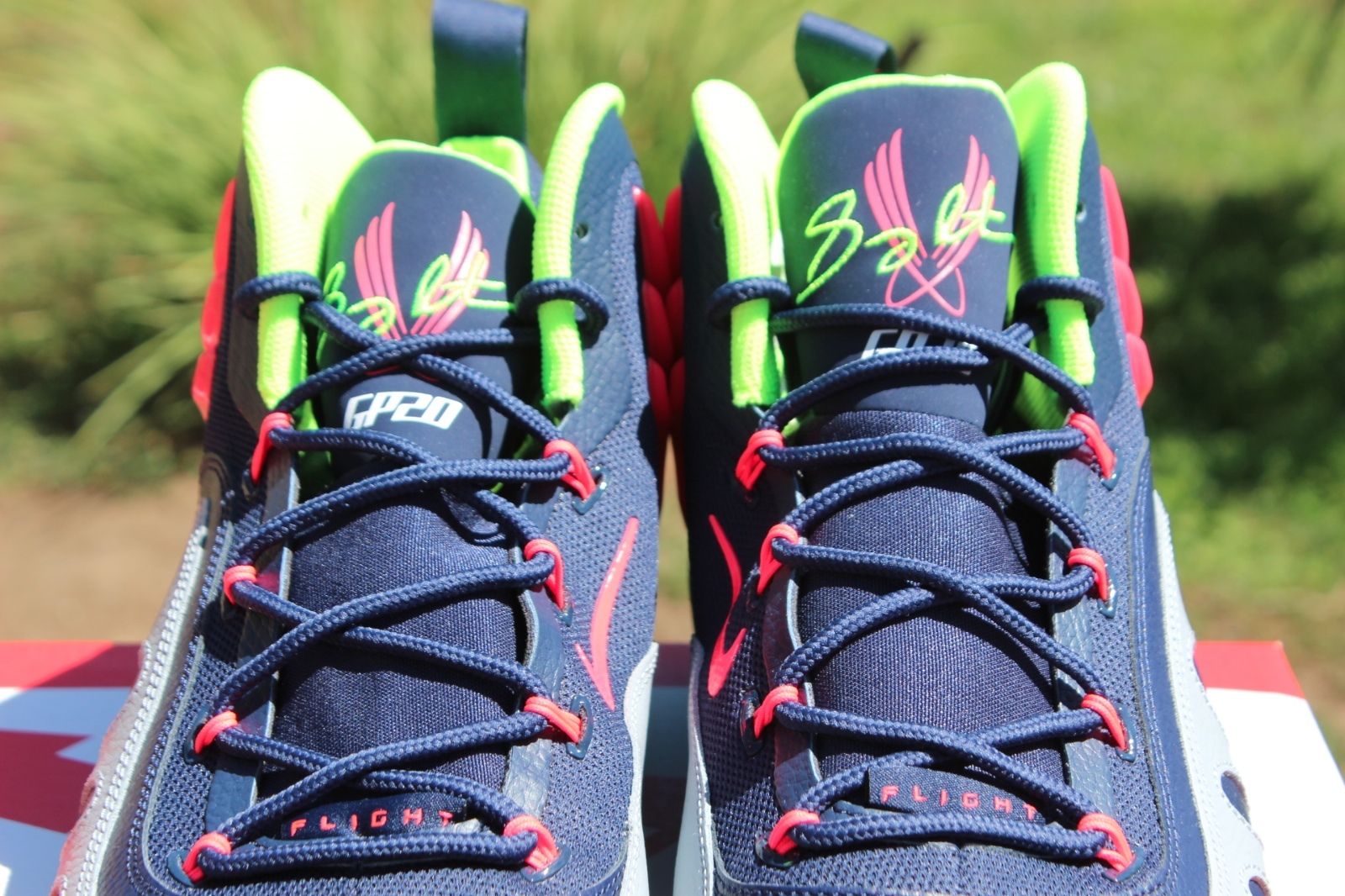 Nike Sonic Flight Navy Grey Volt Hyper Punch 09