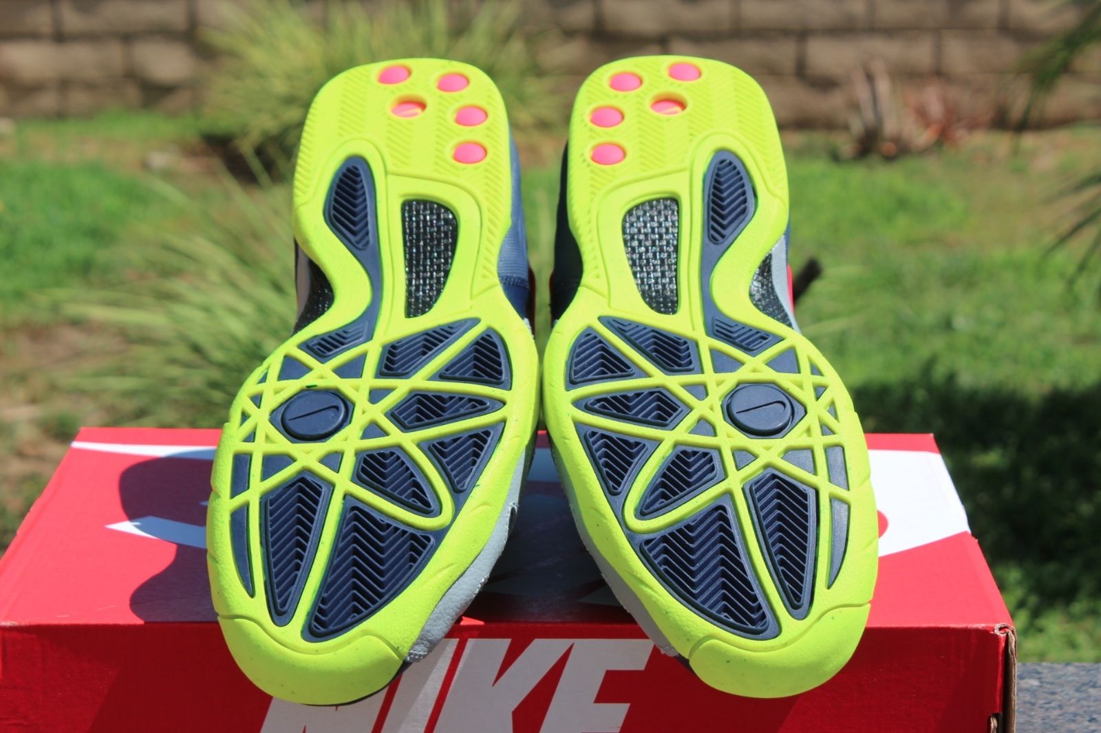 Nike Sonic Flight Navy Grey Volt Hyper Punch 10