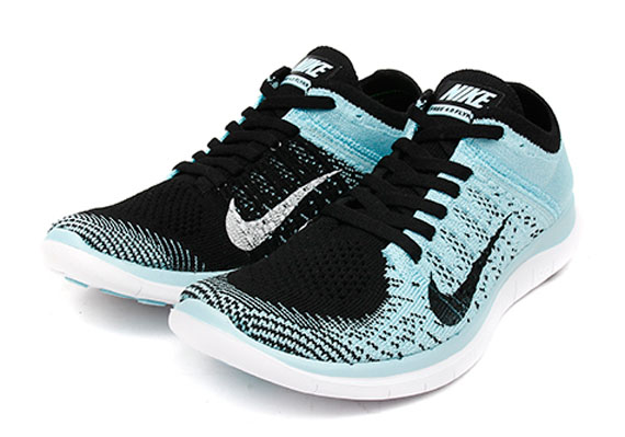 Nike Wmns 4 0 Flyknit Powder Blue Black 02