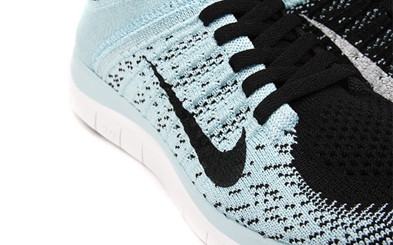 Nike Wmns 4 0 Flyknit Powder Blue Black 05