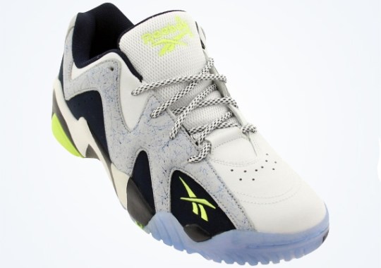 Reebok Kamikaze II Low – White – Steel – Navy – Yellow