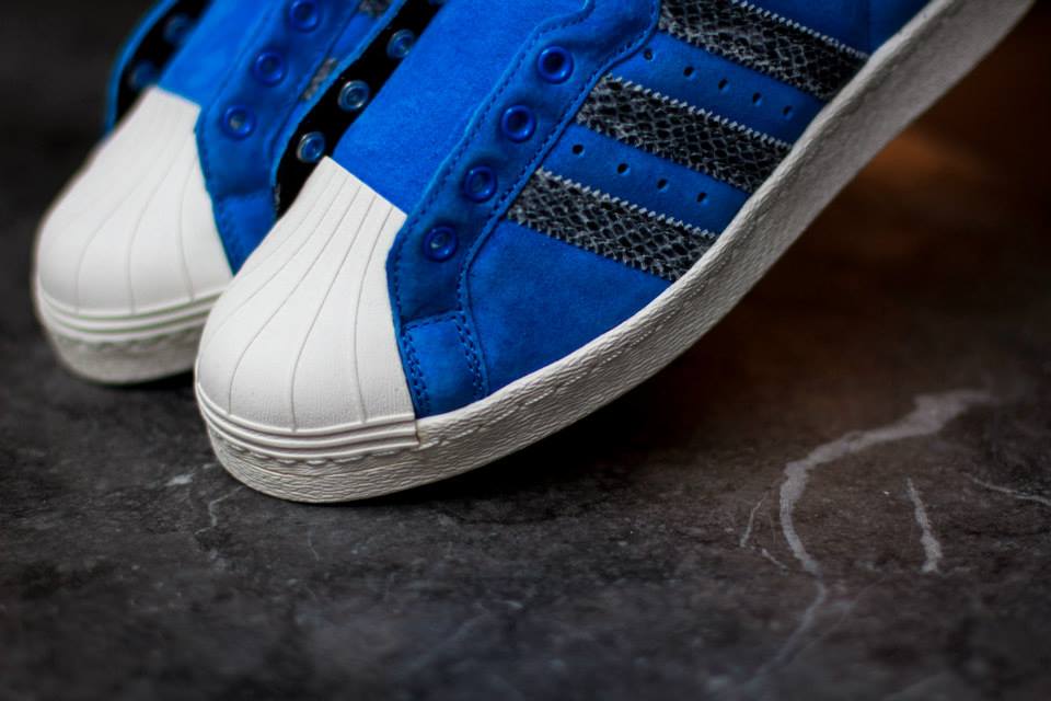 Run Dmc Adidas Ultrastar 80s Bluebird Snakeskin 04