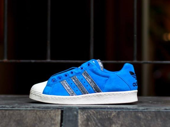 Run Dmc Adidas Ultrastar 80s Bluebird Snakeskin 2