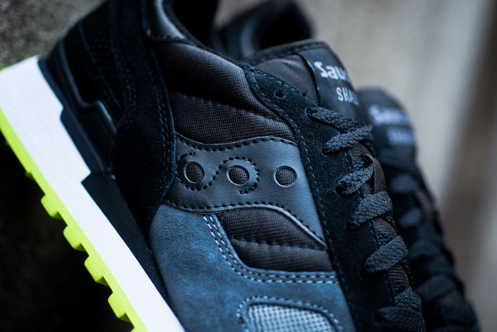 Saucony Shadow Original Black Grey Green 06