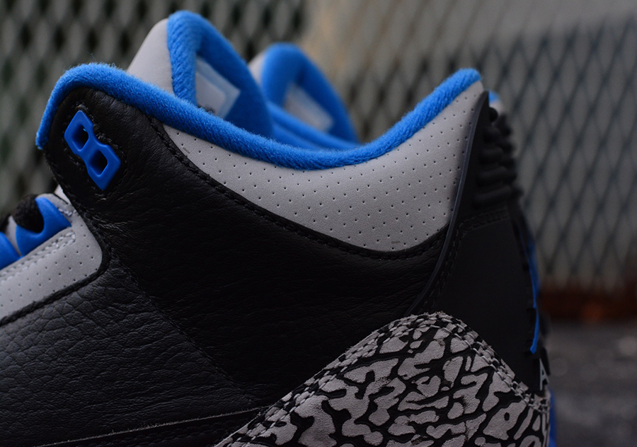 Sport Blue Jordan 3 Retro Release 4