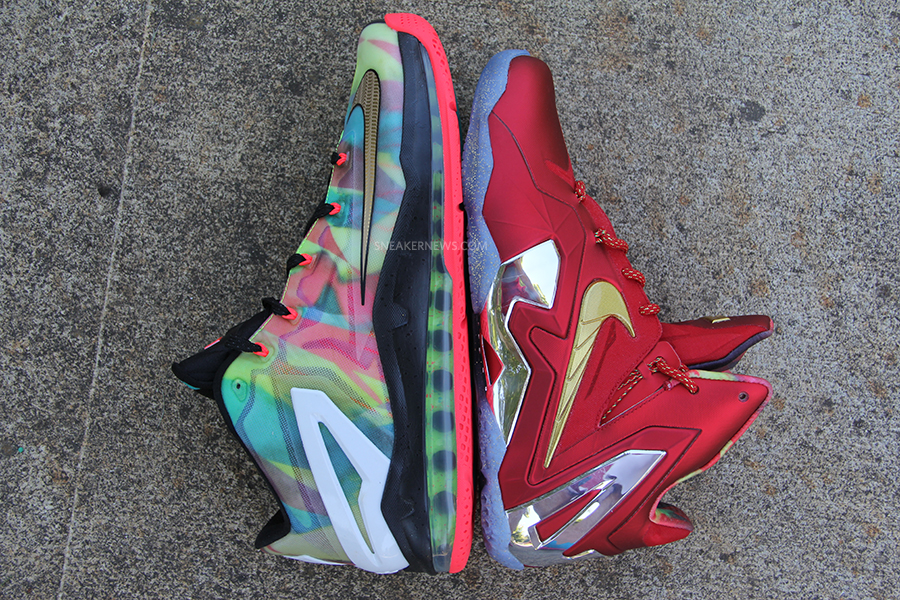 Unreleased Lebron 11 Championship Pack 1