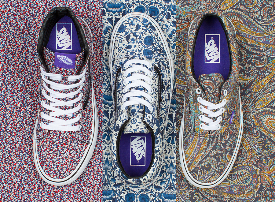 Liberty of London x Vans - Fall 2014 Collection