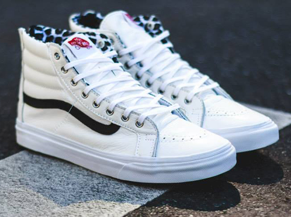 Vans Sk8-Hi Slim Zip "Snow Leopard"