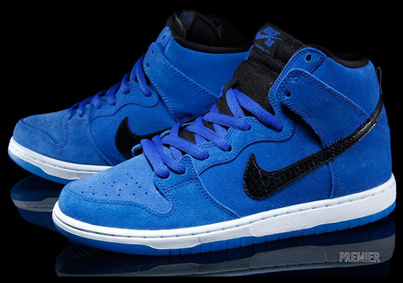 Nike SB Dunk High – Game Royal – White – Photo Blue – Black