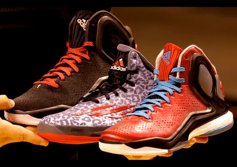 Derrick Rose, Damian Lillard, and adidas Basketball Launch BOOST Basketball in Las Vegas