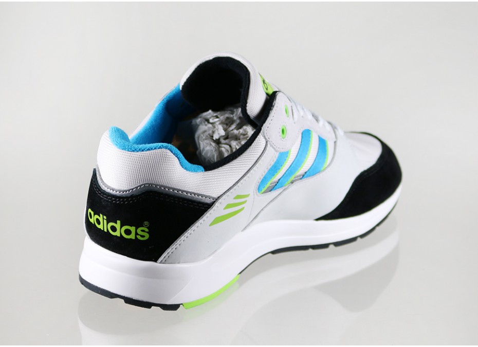 Adidas Originals Tech Super White Solar Blue Solar Green 04