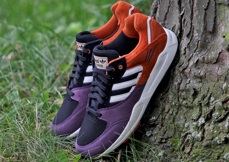 adidas Originals Tech Super 2.0 – Burgundy – Orange