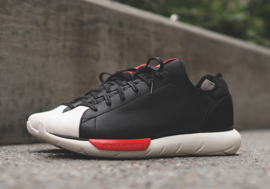 Adidas Y3 Qasa Shell Black Red 0