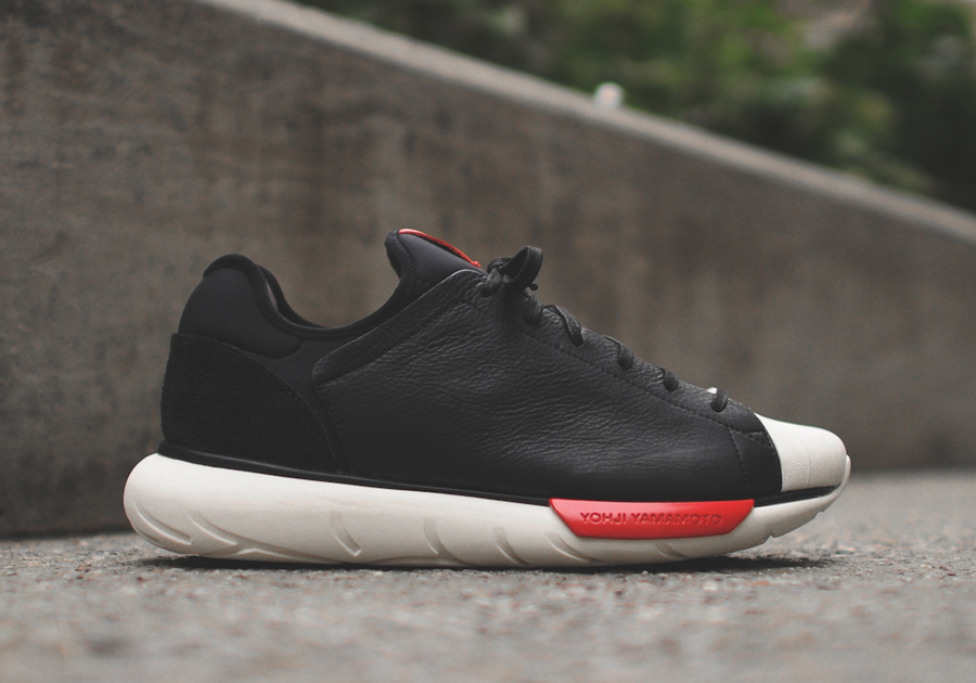 Adidas Y3 Qasa Shell Black Red 2