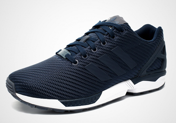 Adidas Zx Flux Ballistic Woven Navy 1