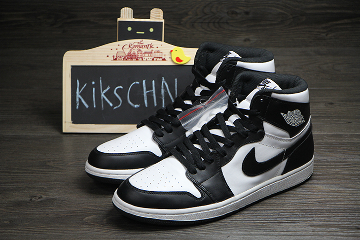 Air Jordan 1 Nike Air Black White 01